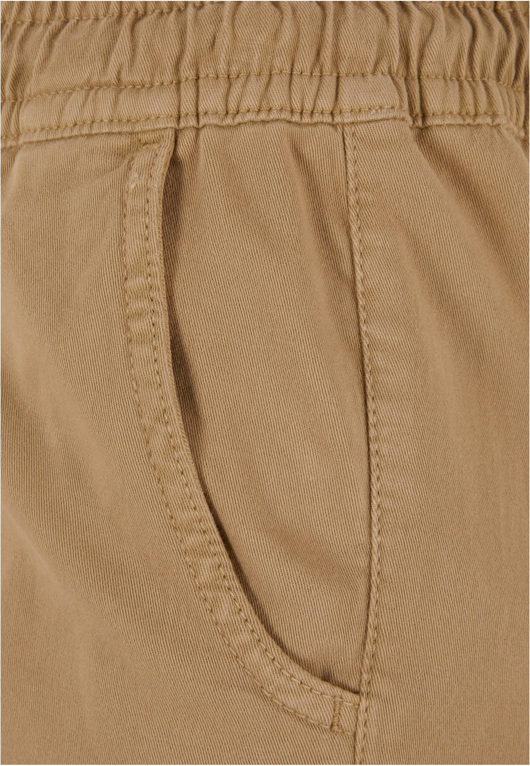 URBAN CLASSICS Cargohose »Urban Classics Damen Ladies High Waist Twill Cargo Pants«, (1 tlg.)