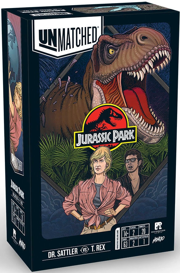 Spiel »Unmatched Jurassic Park 2 (englisch)«