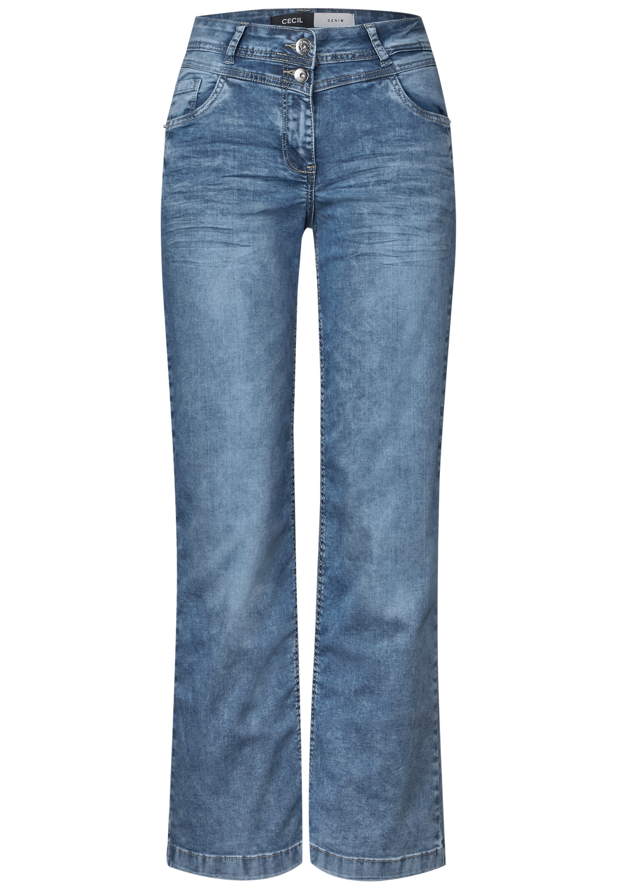 Cecil Loose-fit-Jeans, High Waist