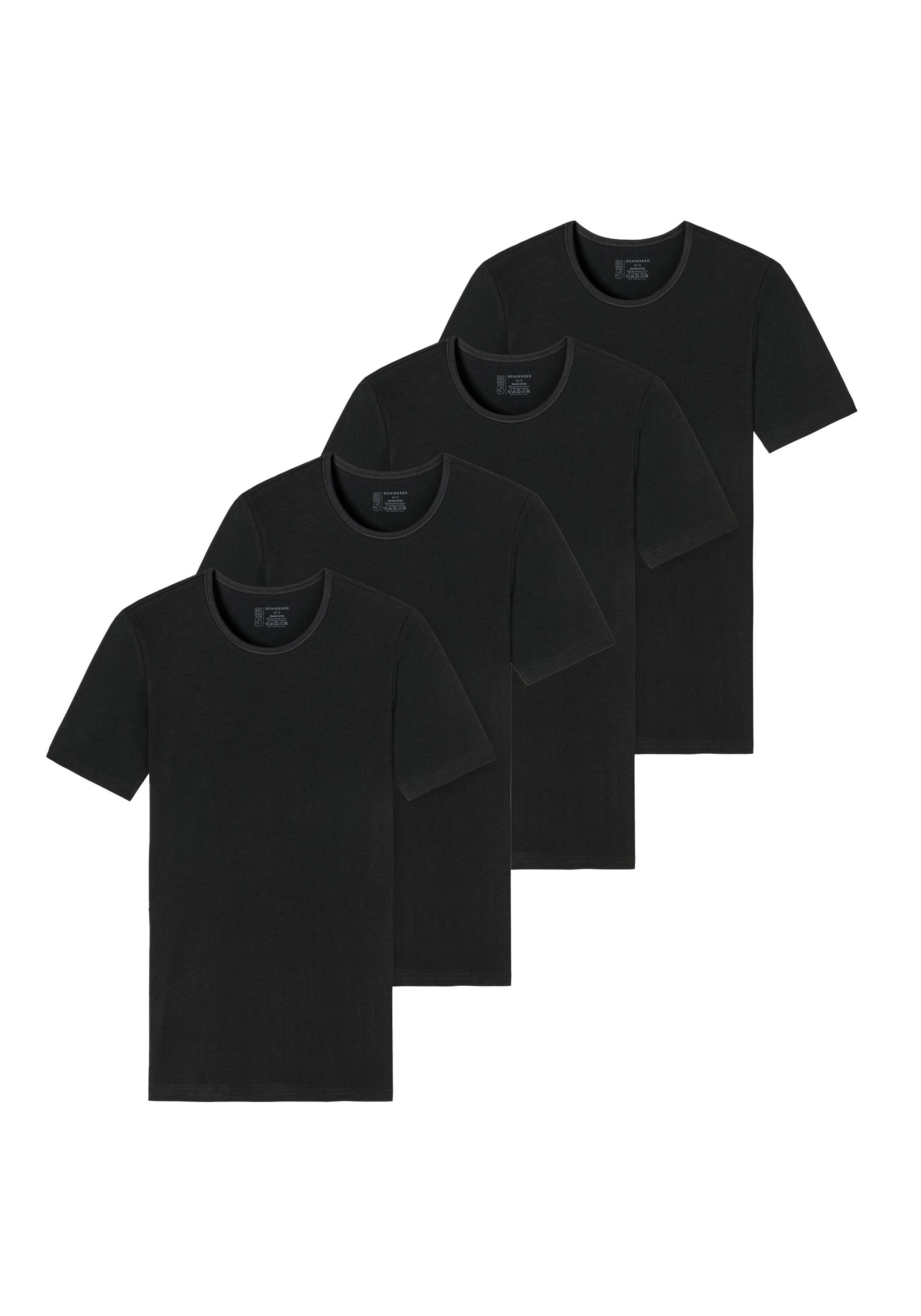 Schiesser T-Shirt "T-Shirt 2PACK T-shirt 4er Pack" günstig online kaufen