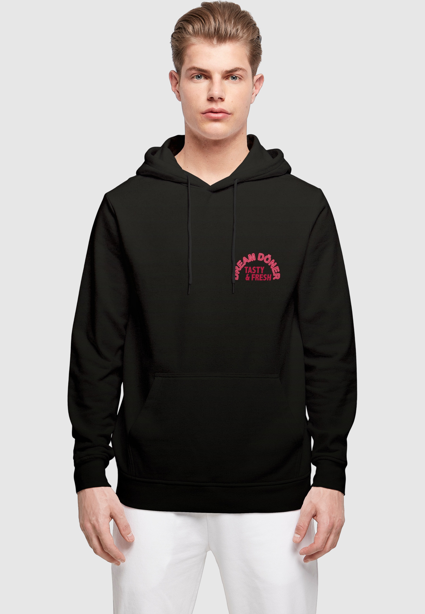 MisterTee Kapuzenpullover »MisterTee Herren Dream Kebab Hoody« 1 Stk.