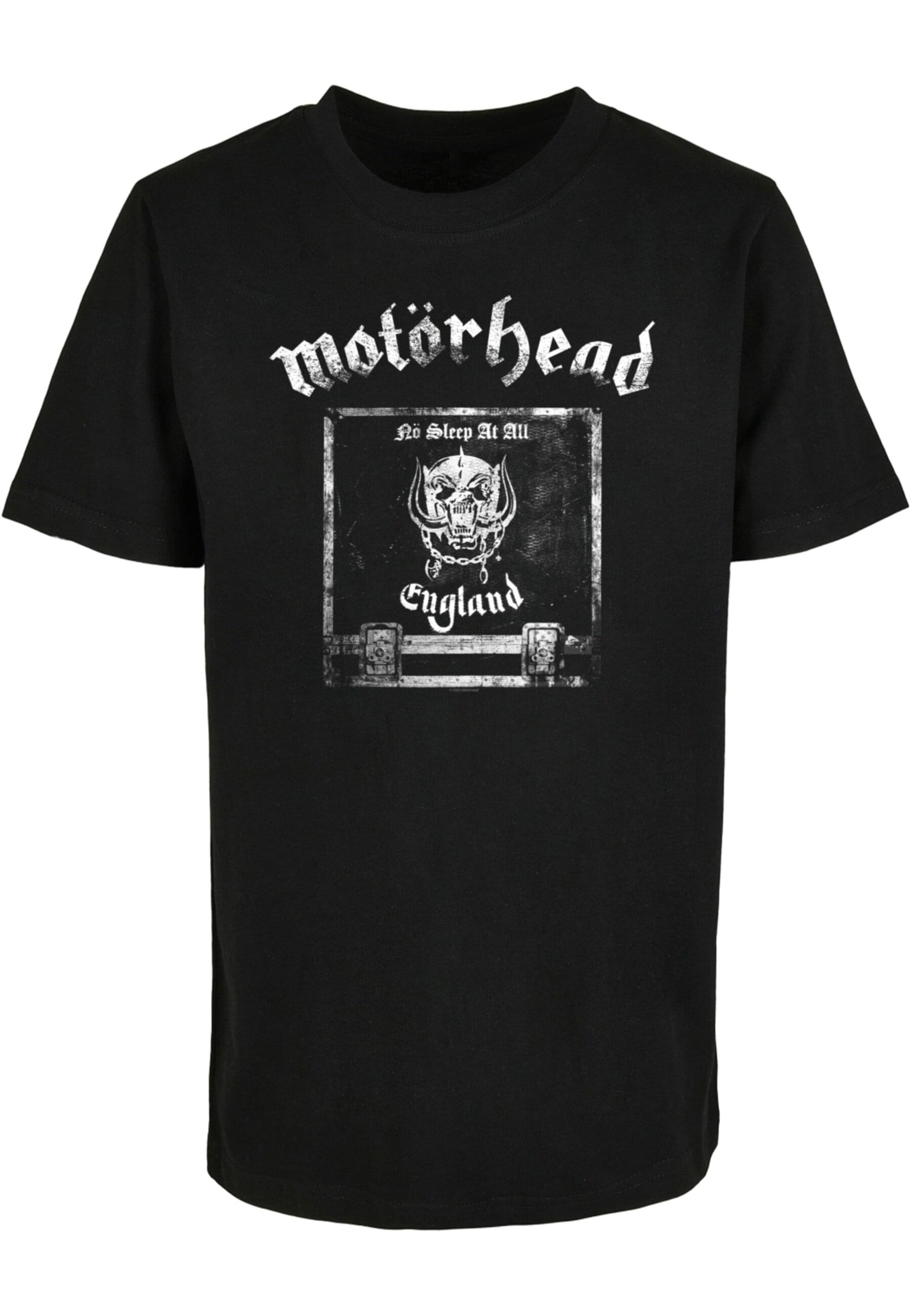 Merchcode T-Shirt »Merchcode Herren Kids Motorhead - No Sleep At All Basic Tee 2.0«, (1 tlg.)