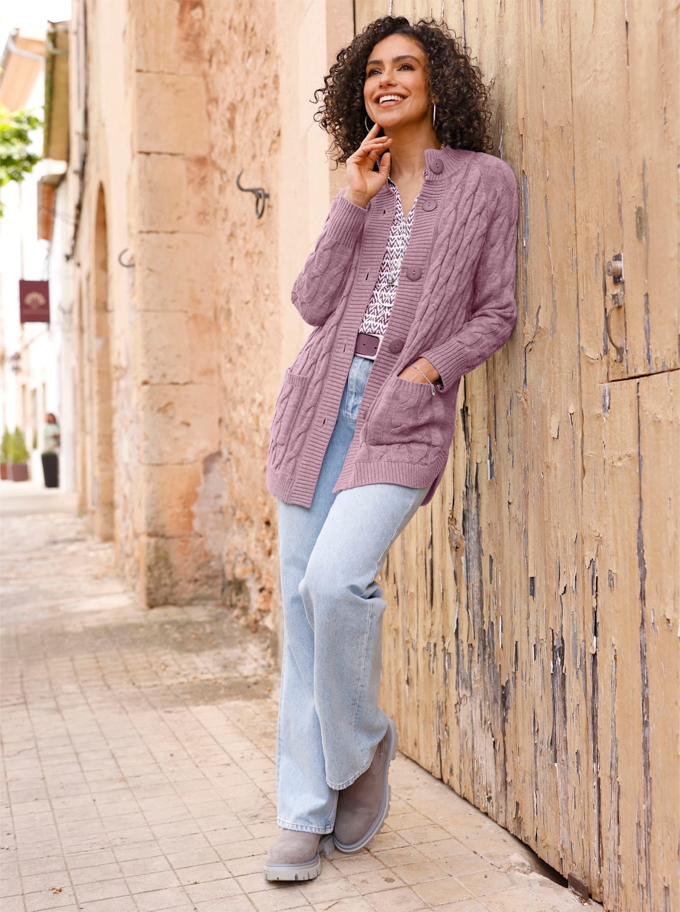 Inspirationen Longstrickjacke