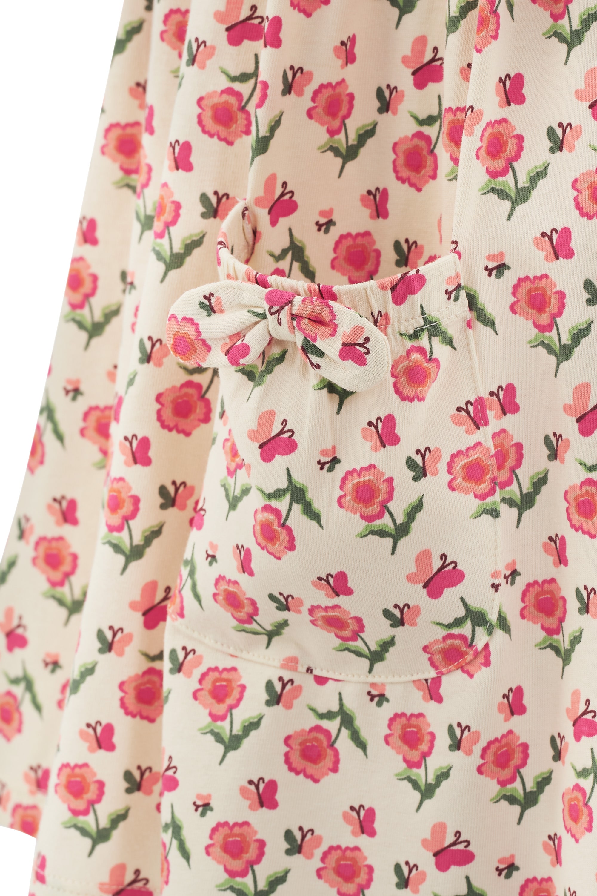 happy girls Jerseykleid aufgesetzte Taschen mit aufgesetzten Taschen