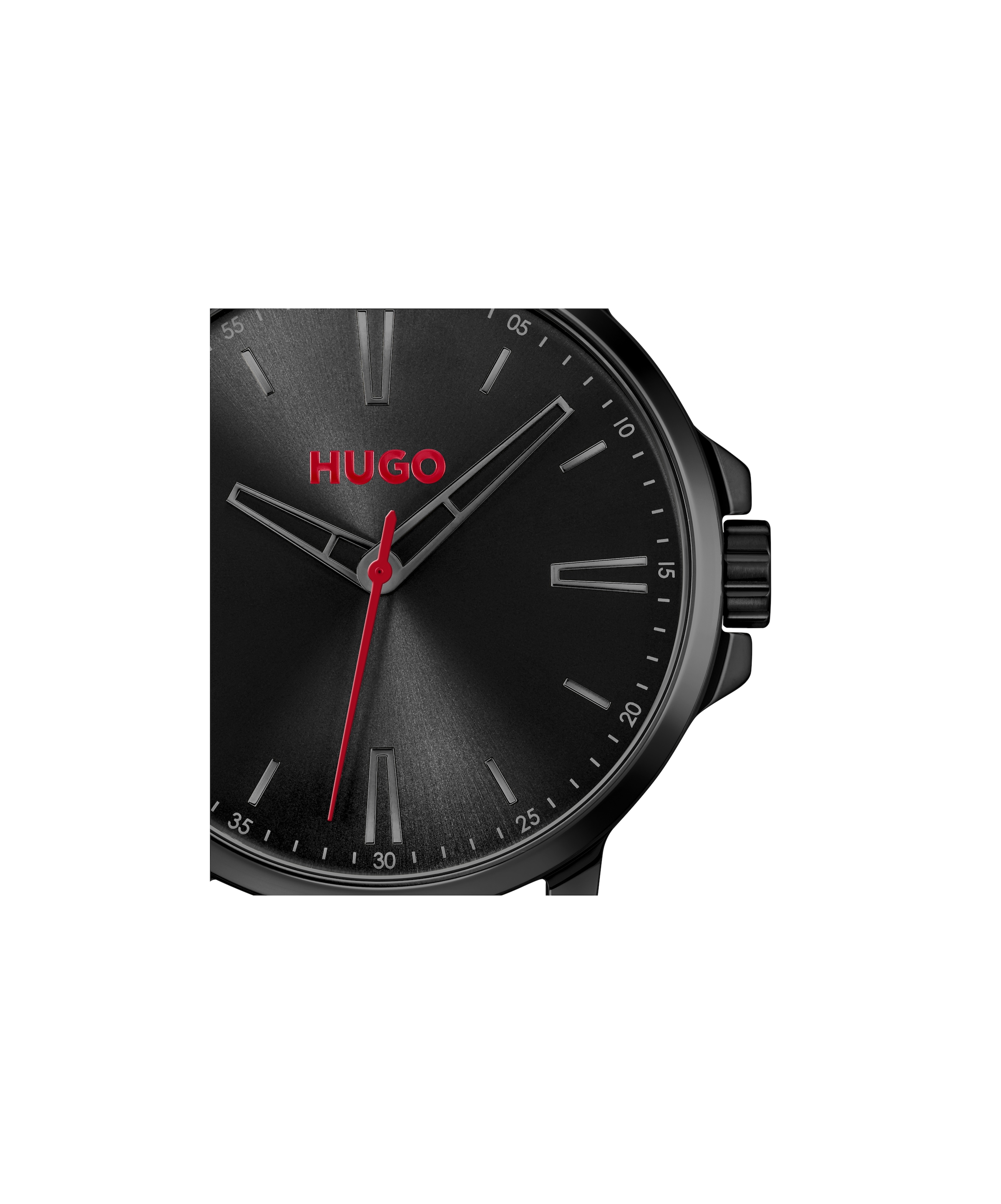 HUGO Quarzuhr »#SMOOTH«, Armbanduhr, Herrenuhr, Edelstahlarmband, analog
