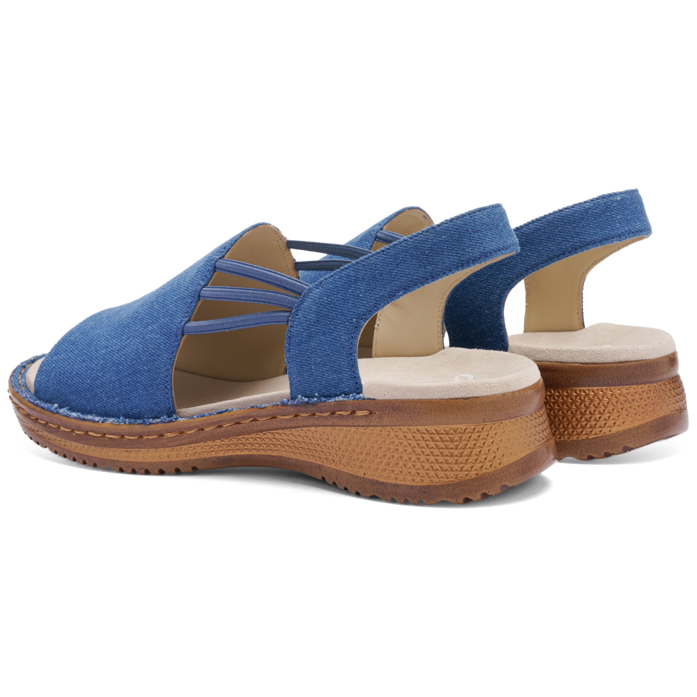 Ara Sandals Textile Blue 39 3