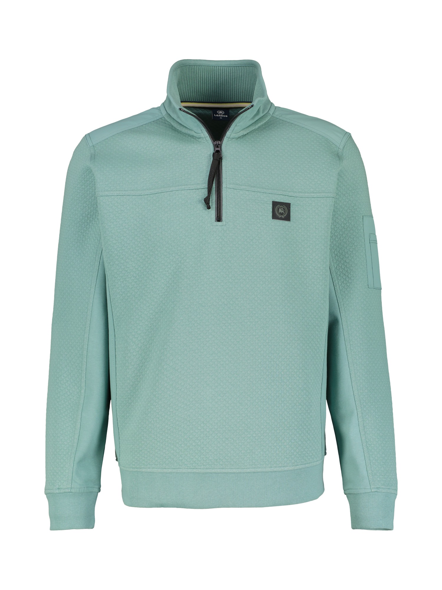 LERROS Sweatshirt "LERROS Pullover mit Troyerkragen" günstig online kaufen