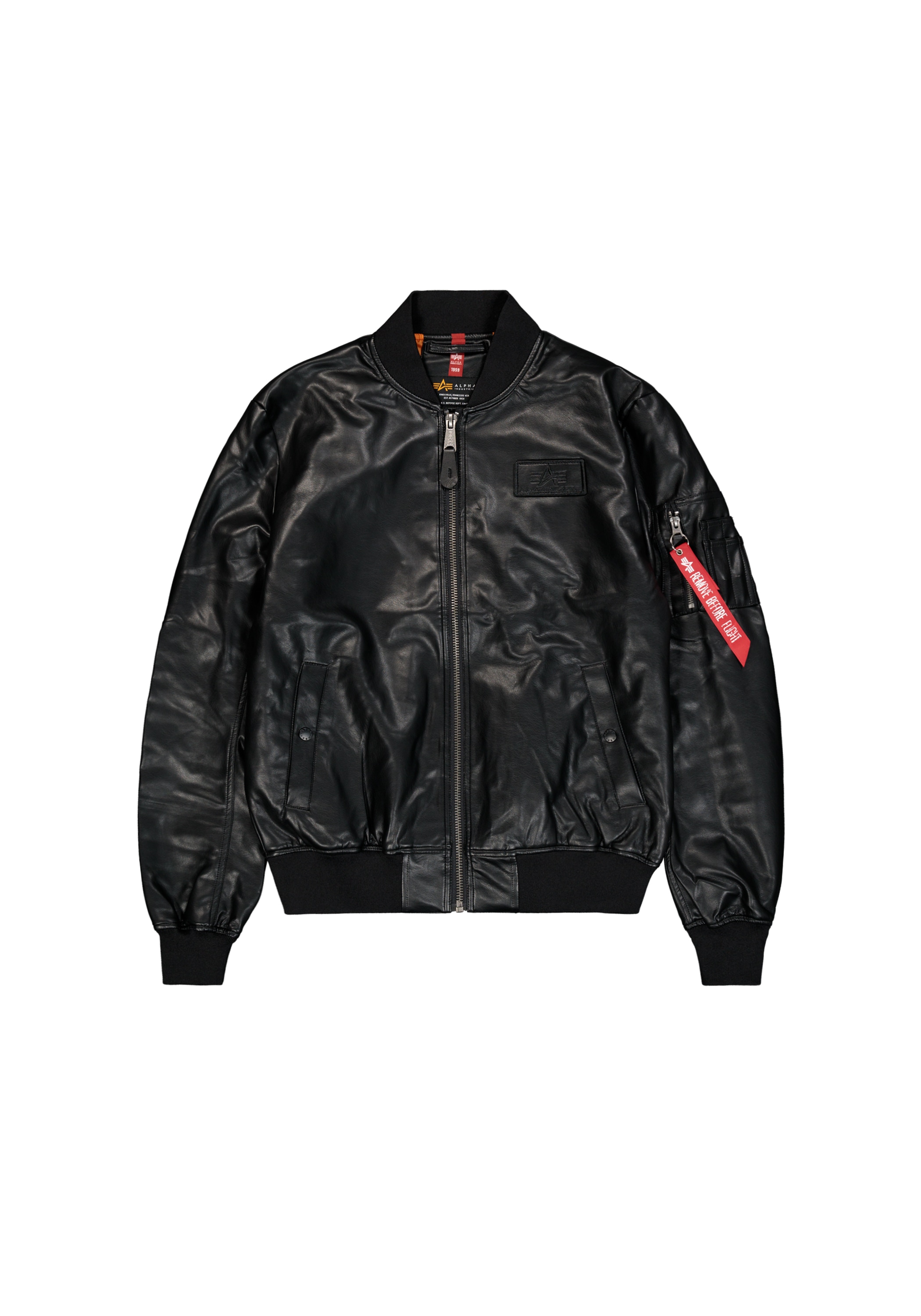 Alpha Industries Lederjacke "Alpha Industries Men - Bomber Jackets MA-1 VF günstig online kaufen