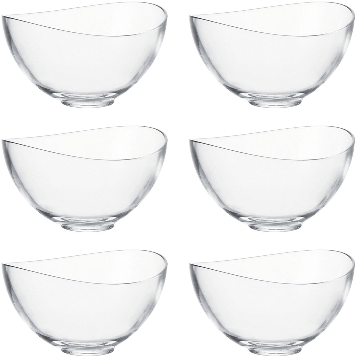 LEONARDO Müslischale "LOOP", Ø 15cm, transparent, Schüsseln, 15 cm, 270 ml