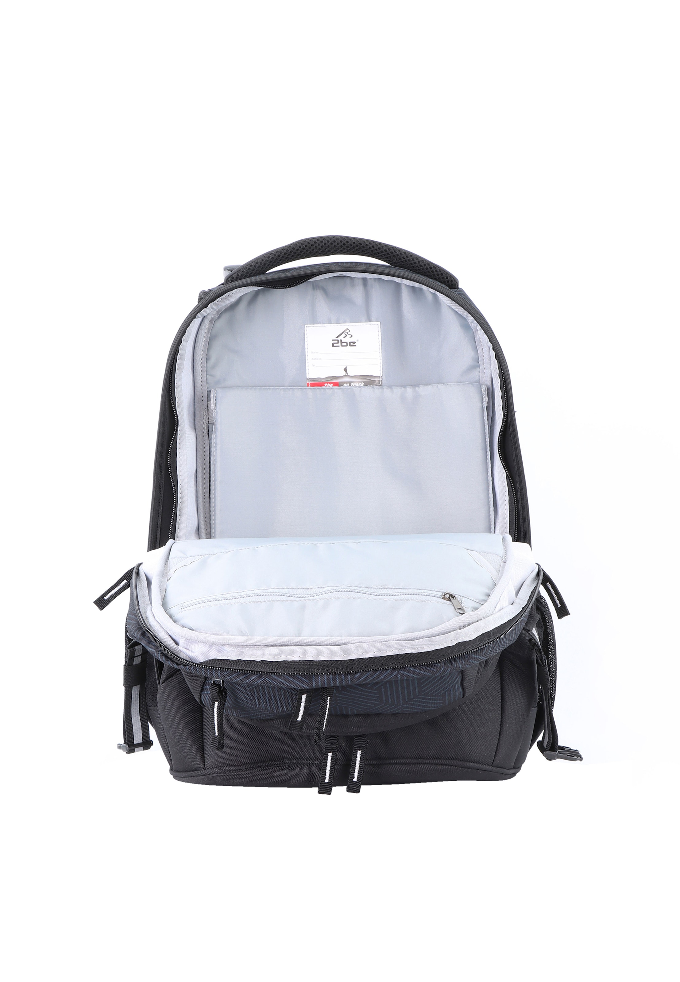 2be Schulrucksack, mit reflektierenden Elementen