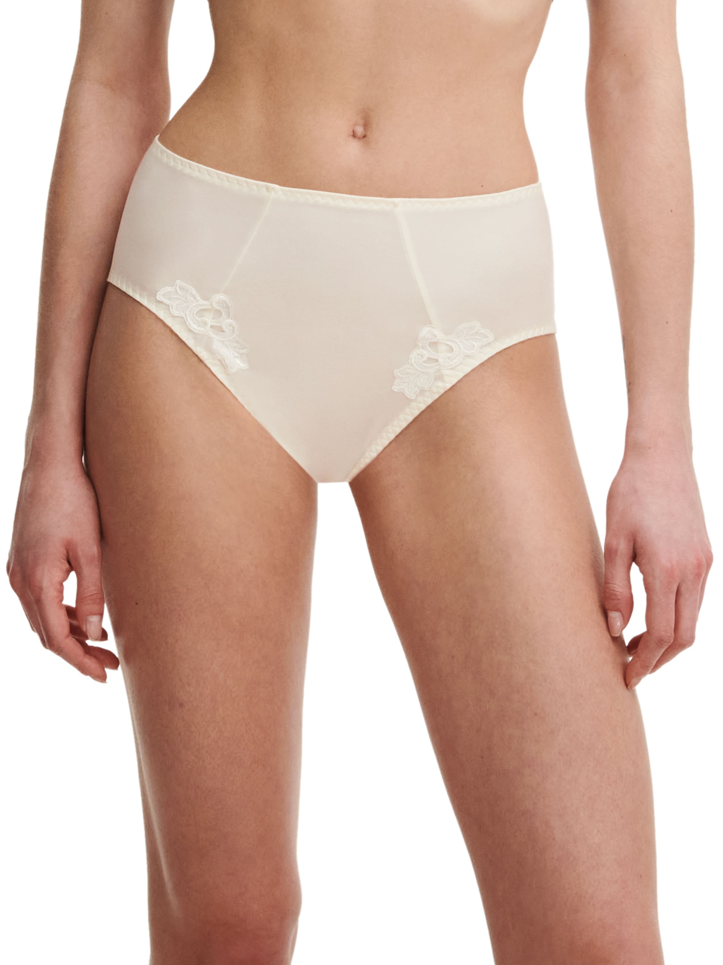 Chantelle Slip "HEDONA" blickdichtes Gewebe, Guipure Spitze