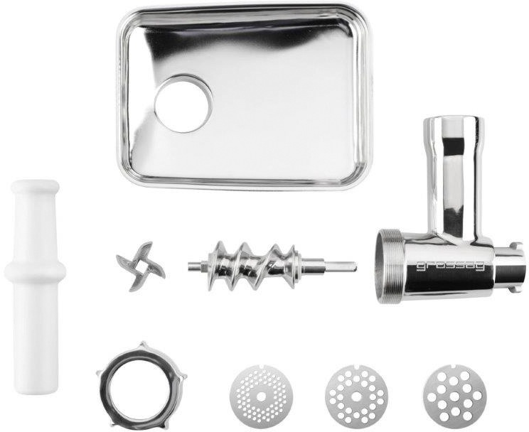 Thumbnail - grossag Fleischwolfaufsatz "KFW 600 Set" inkl.Wurstfüll-Vorsatz und Spritzgebäck-Vorsatz