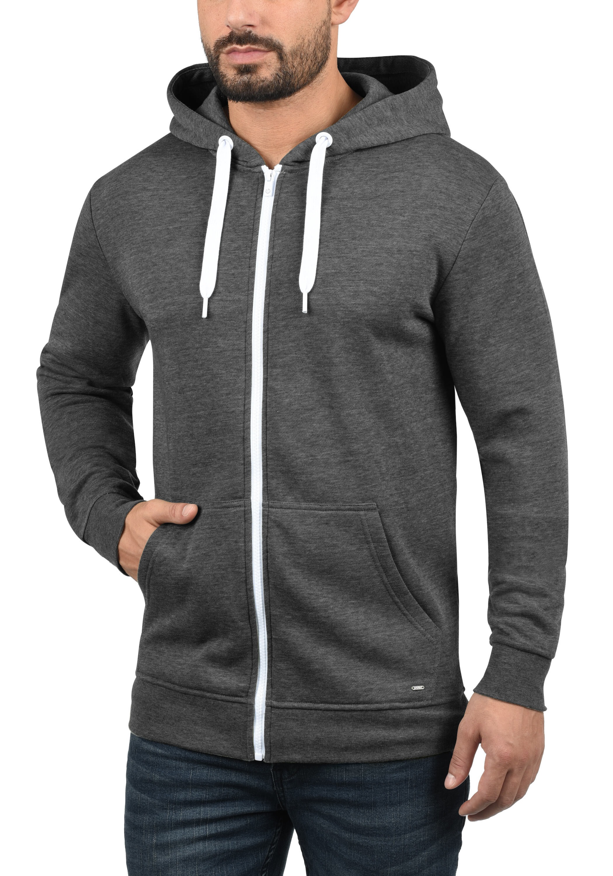 Solid Kapuzensweatjacke "Kapuzensweatjacke SDOlli Zip-Hood" günstig online kaufen