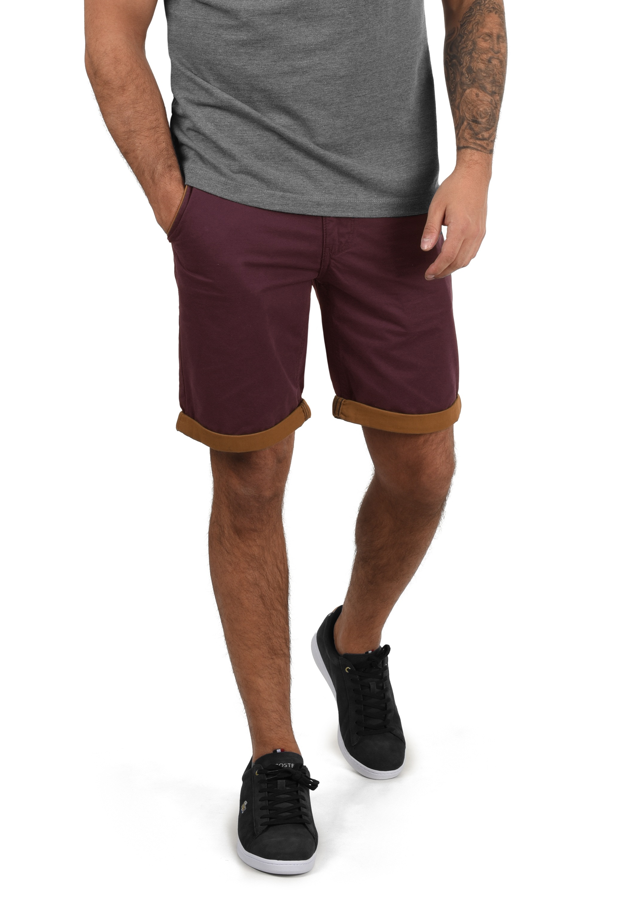 Blend Chinoshorts "BHNeji" Chino Shorts mit umgeschlagenen Hosenbeinen in K günstig online kaufen
