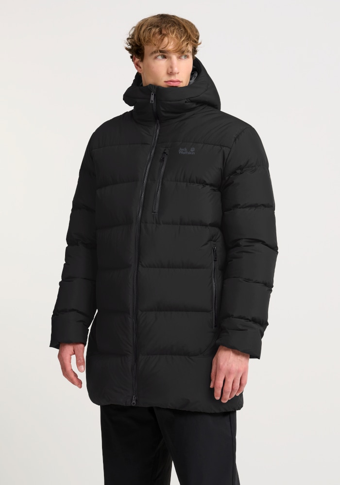 Jack Wolfskin "COLONIUS COAT M RDS" mit Polyesterfutter, aus Polyester