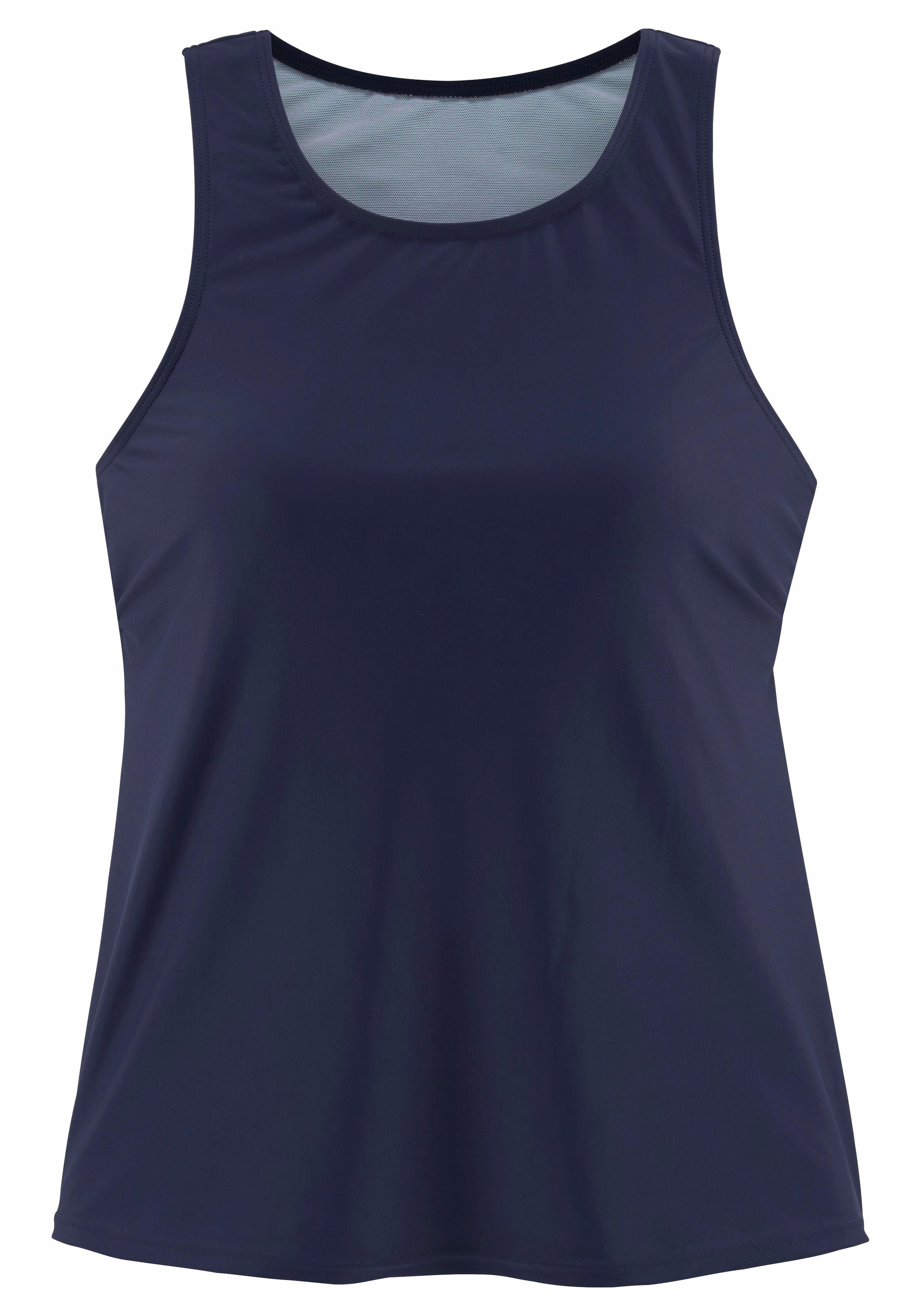LASCANA Bade-Shirt, mit Unterbrustgummi