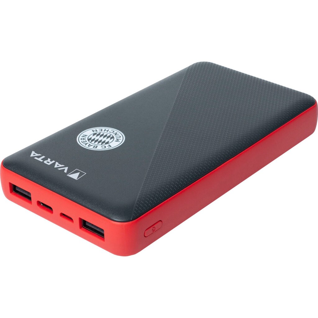 VARTA Powerbank »Power Bank FC BAYERN«, 15000 mAh