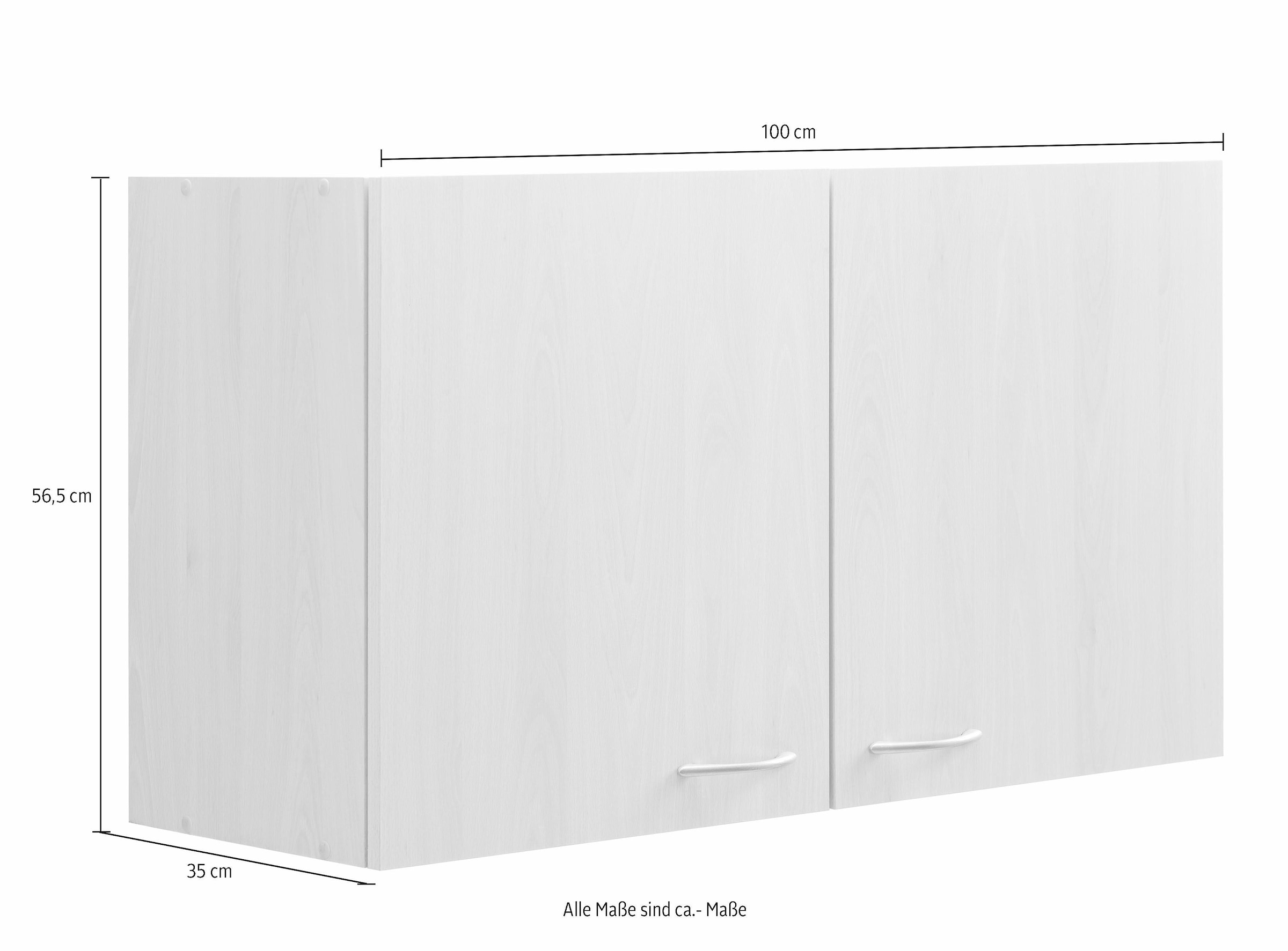 wiho Küchen bestellen BAUR cm 100 breit | »Kiel«, Hängeschrank