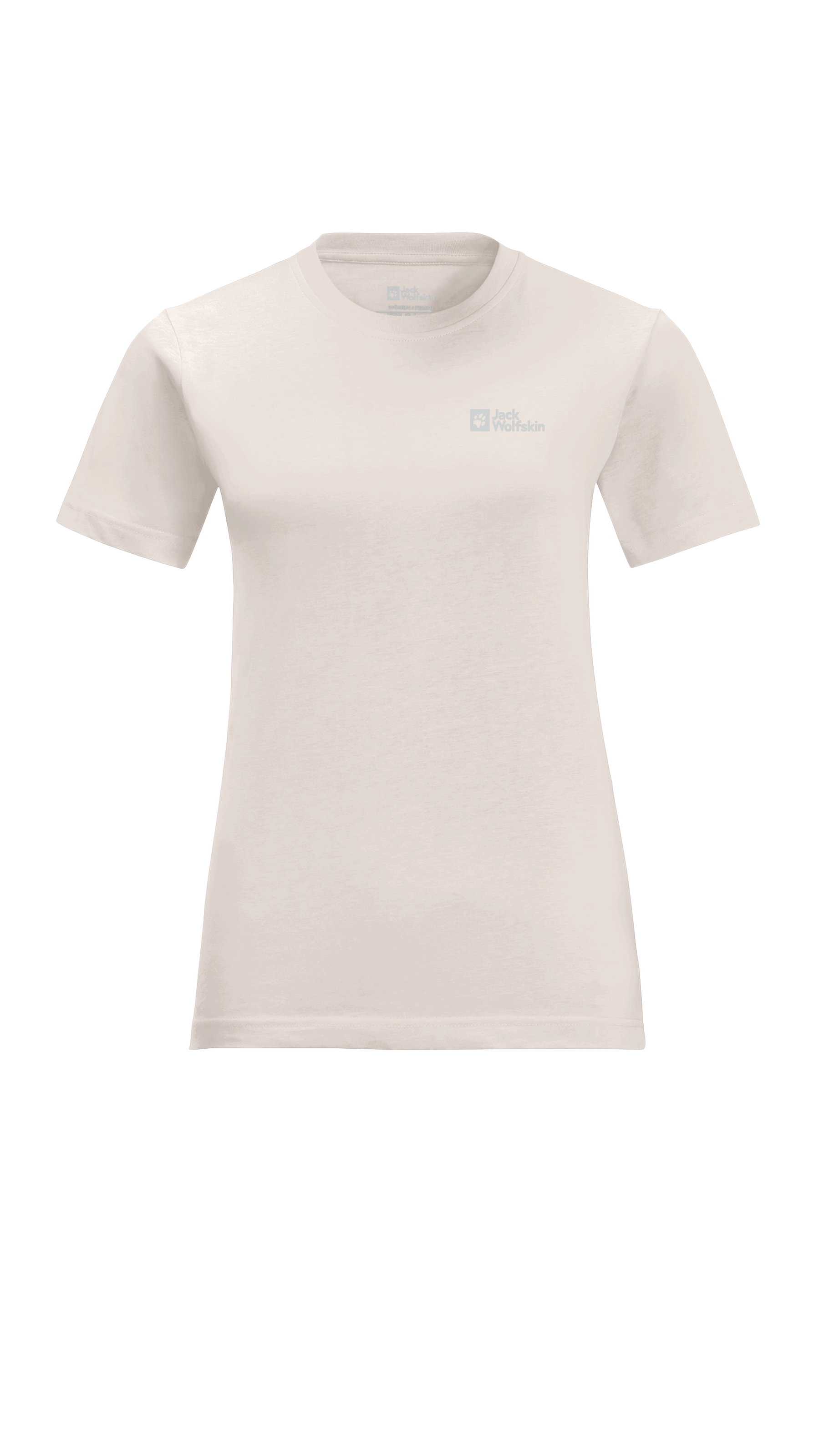Jack Wolfskin T-Shirt »ESSENTIAL T W«, weiches, klassisches T-Shirt aus atmungsaktiver Bio-Baumwolle
