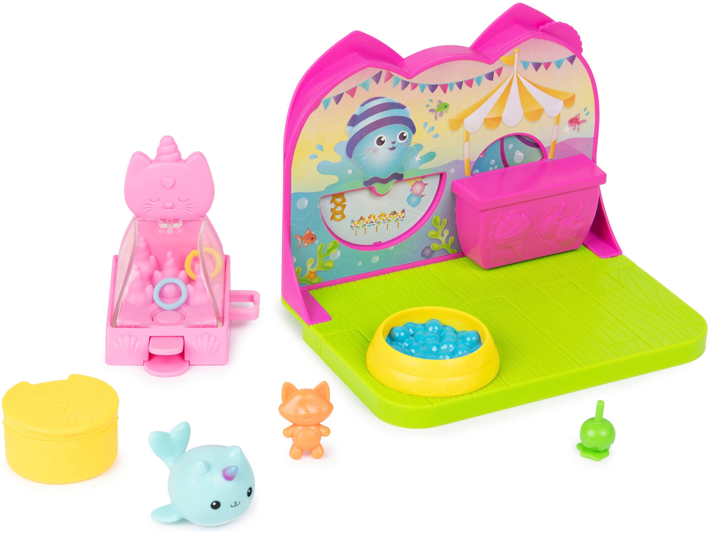 Spin Master Spielwelt »Gabby's Dollhouse – Deluxe Room - Carnival (Cat Adventure)«
