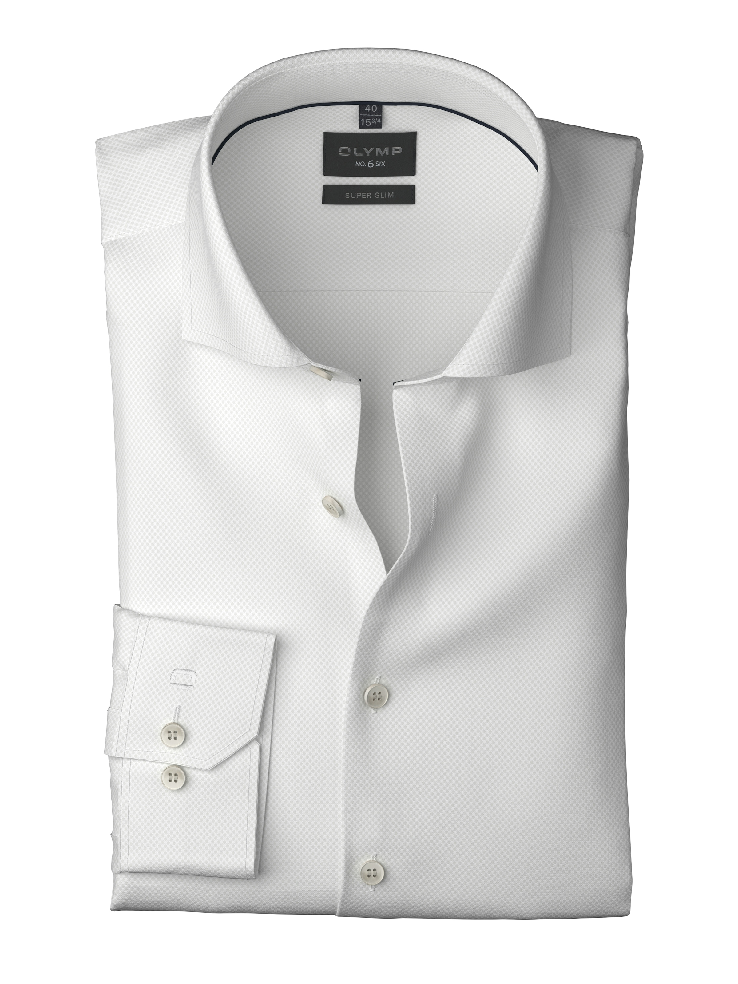 OLYMP Langarmhemd "No 6 six", Royal Kentkragen, Businesshemd, super slim fi günstig online kaufen