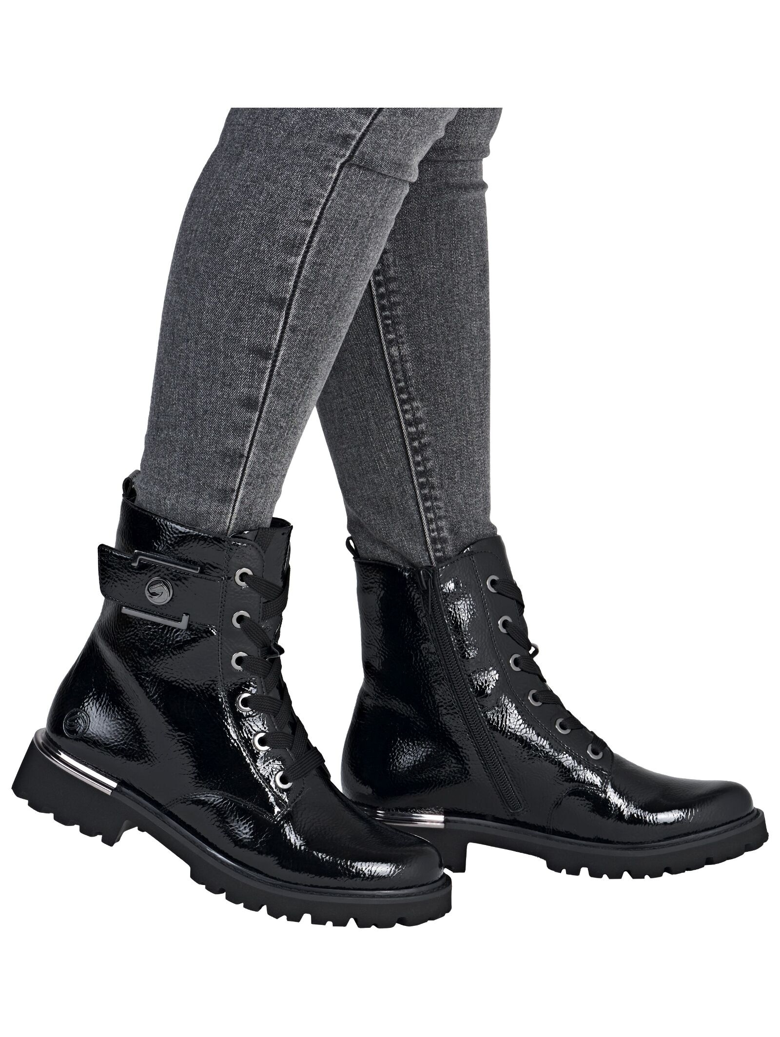 Remonte Schnürstiefelette »Remonte Stiefelette Lederimitat«
