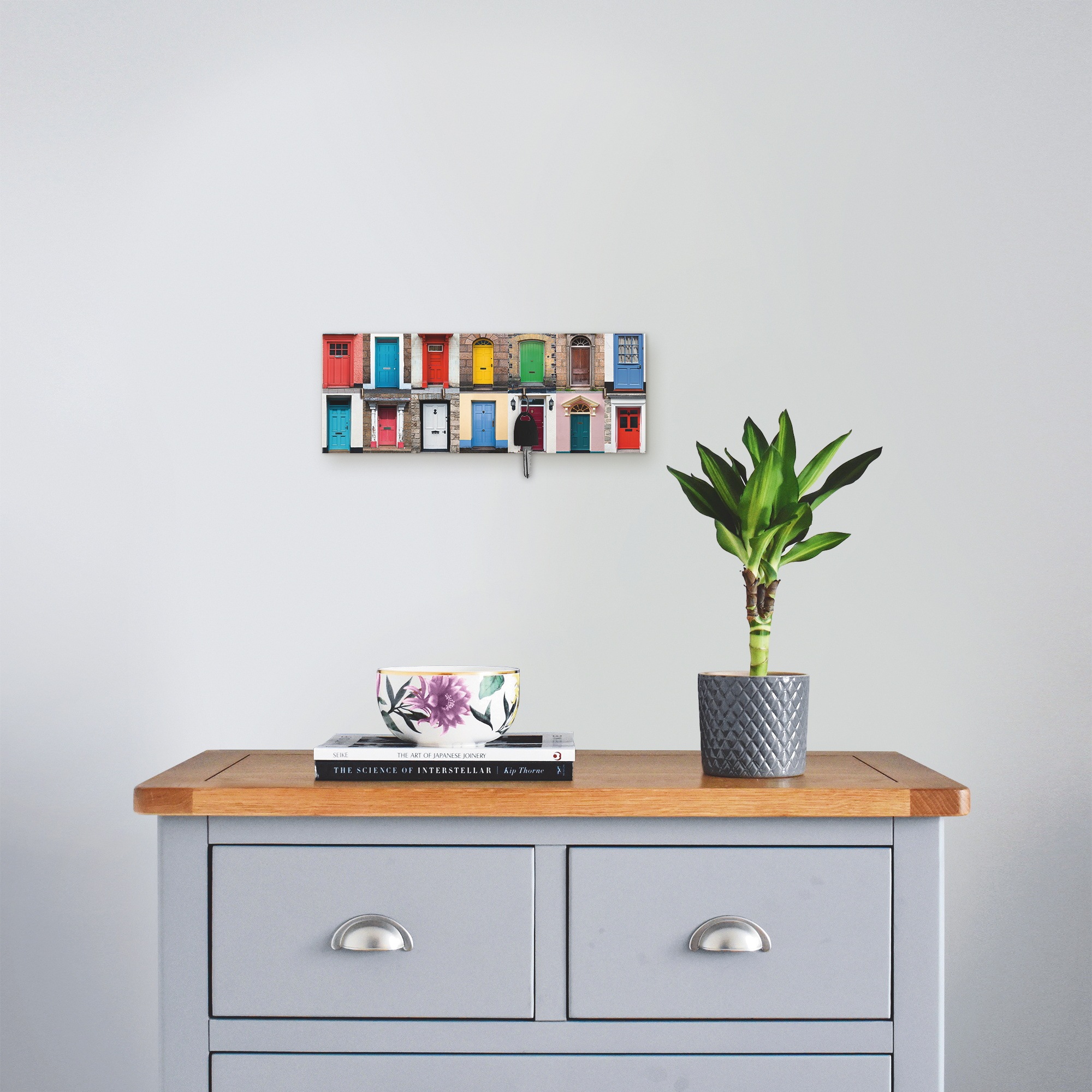 Artland Hakenleiste »Fotocollage von 32 bunten...