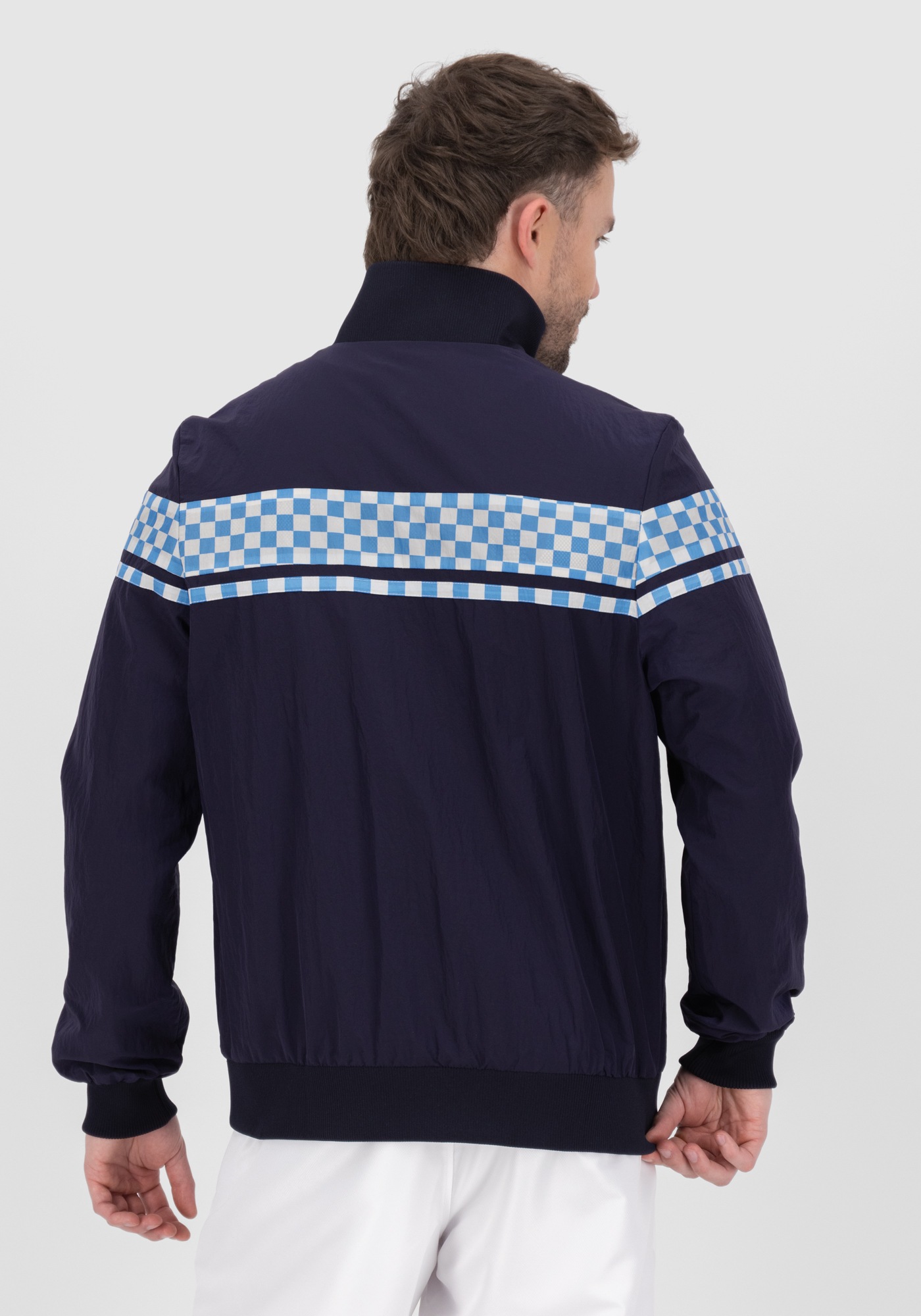 Sergio Tacchini Trainingsjacke »RENZO TT Herren«, ohne Kapuze, Trainingsjacke Herren, leichte Jacke, Retro, Sportjacke, Outdoor, Sale