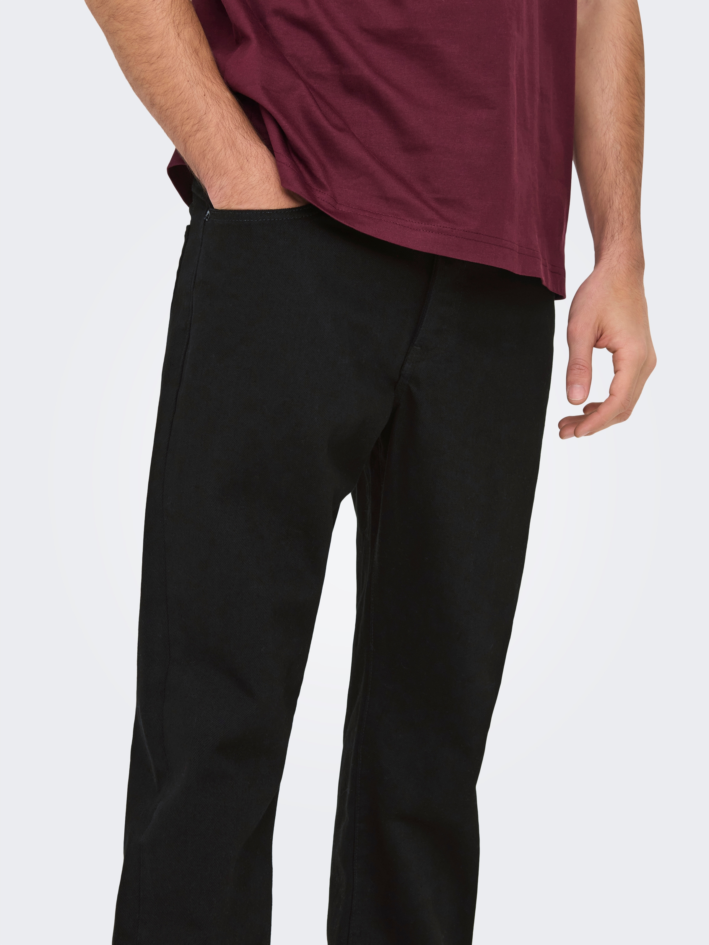 ONLY & SONS Regular-fit-Jeans »ONSEDGE STRAIGHT BROMO 0017 DOT DNM NOOS«