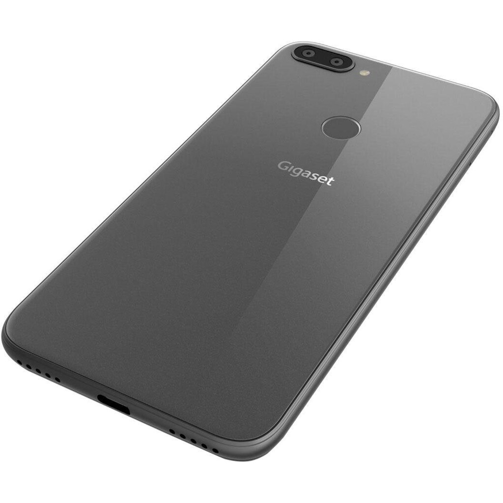 Gigaset Smartphone »GS195«, titanium grey, 15,7 cm/6,18 Zoll, 32 GB Speicherplatz, 13 MP Kamera, Made in Germany