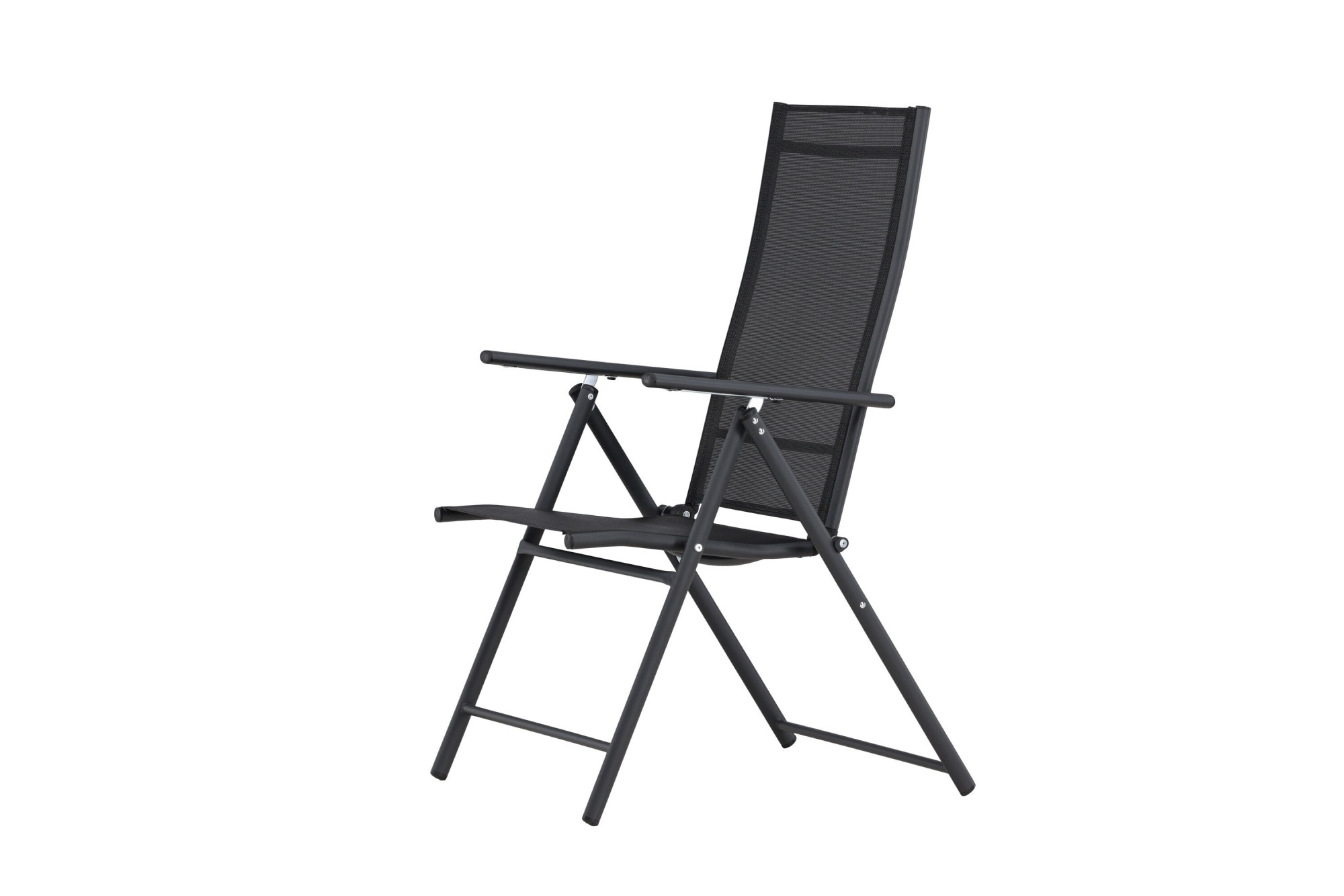 Venture Home Gartenstuhl »Levanzo, 2er-Set Gartenstühle klappbar, belastbar bis 110 kg« () Stuhlset, Stahlrahmen, Textilene-Sitz, klappbar, verstellbare Lehne