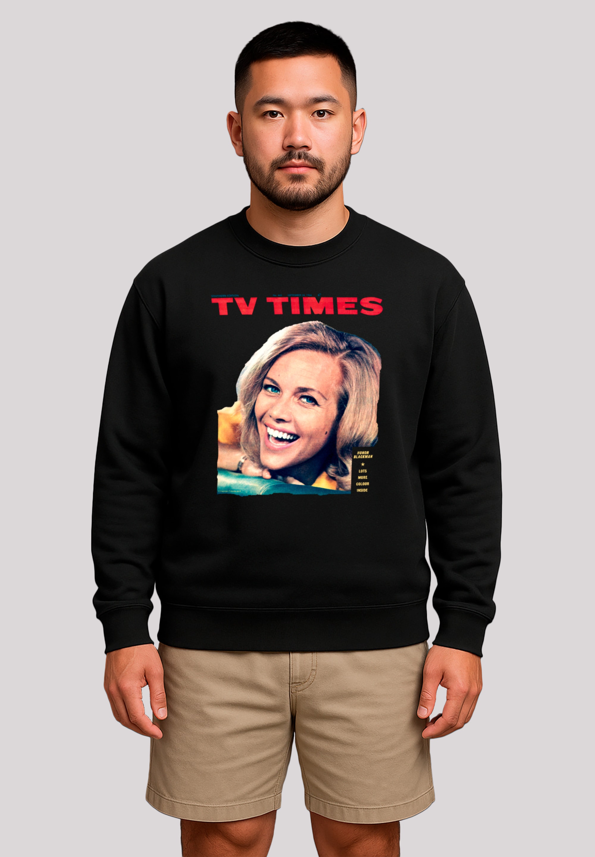 F4NT4STIC Sweatshirt "TV Times Honor Blackman 1964 Cover", Premium Qualität günstig online kaufen