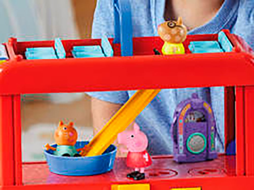 Hasbro Spielwelt »Peppa Pig, Peppas 2-in-1 Partybus«