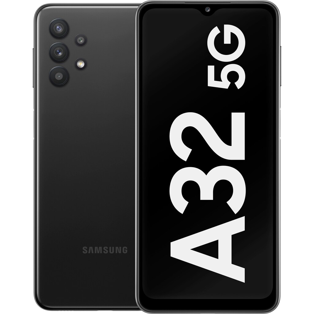 Samsung Smartphone »Galaxy A32 5G«, Black, 16,55 cm/6,5 Zoll, 128 GB Speicherplatz, 48 MP Kamera