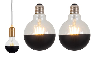 näve LED-Leuchtmittel »Metall«, E27, 2 St., Warmweiß, Set - 2 Stück, dimmbar kaufen