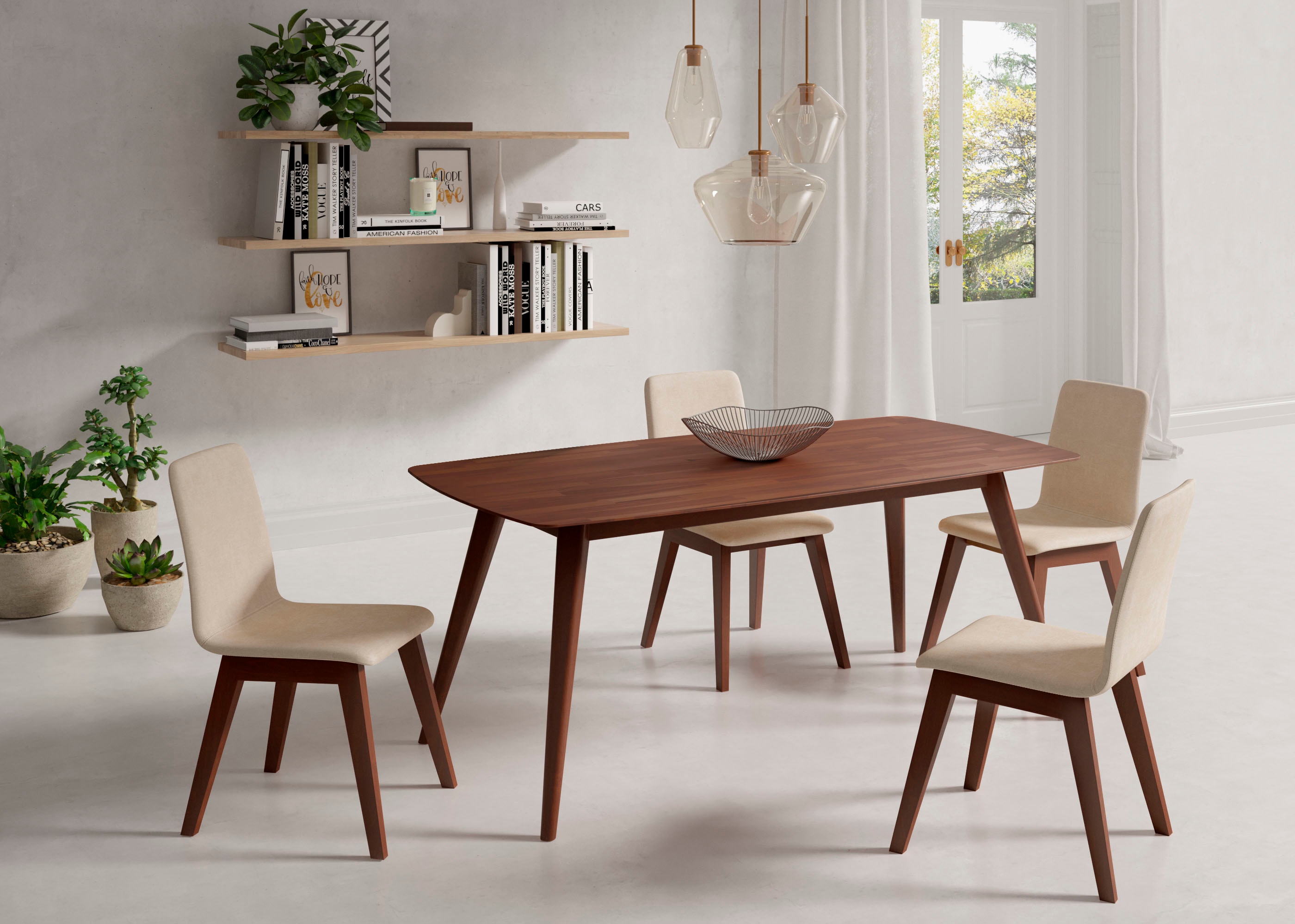 Home affaire Esstisch Breite 140 cm und 180 cm