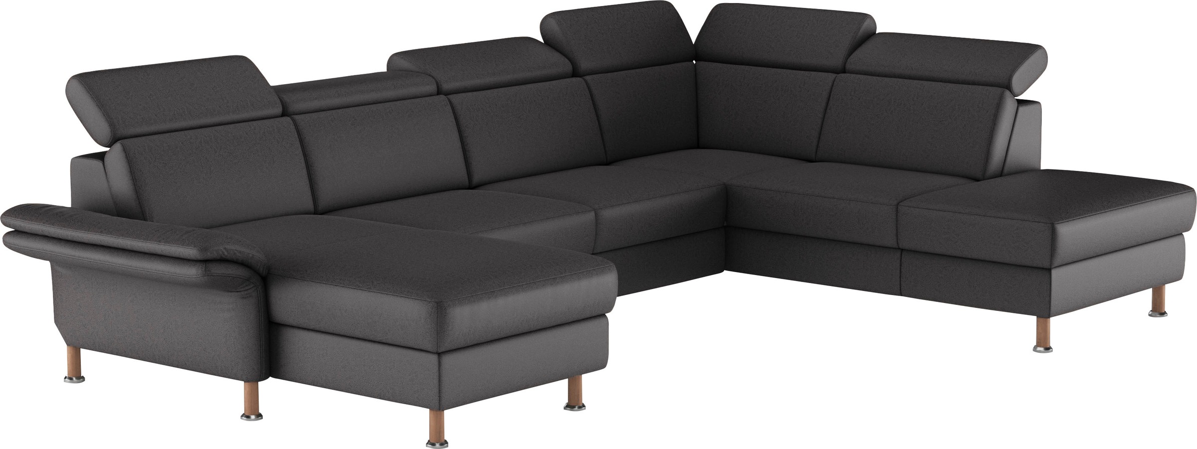 Home affaire Wohnlandschaft "Calypso U-Form" wahlweise mit motorischer Rela günstig online kaufen