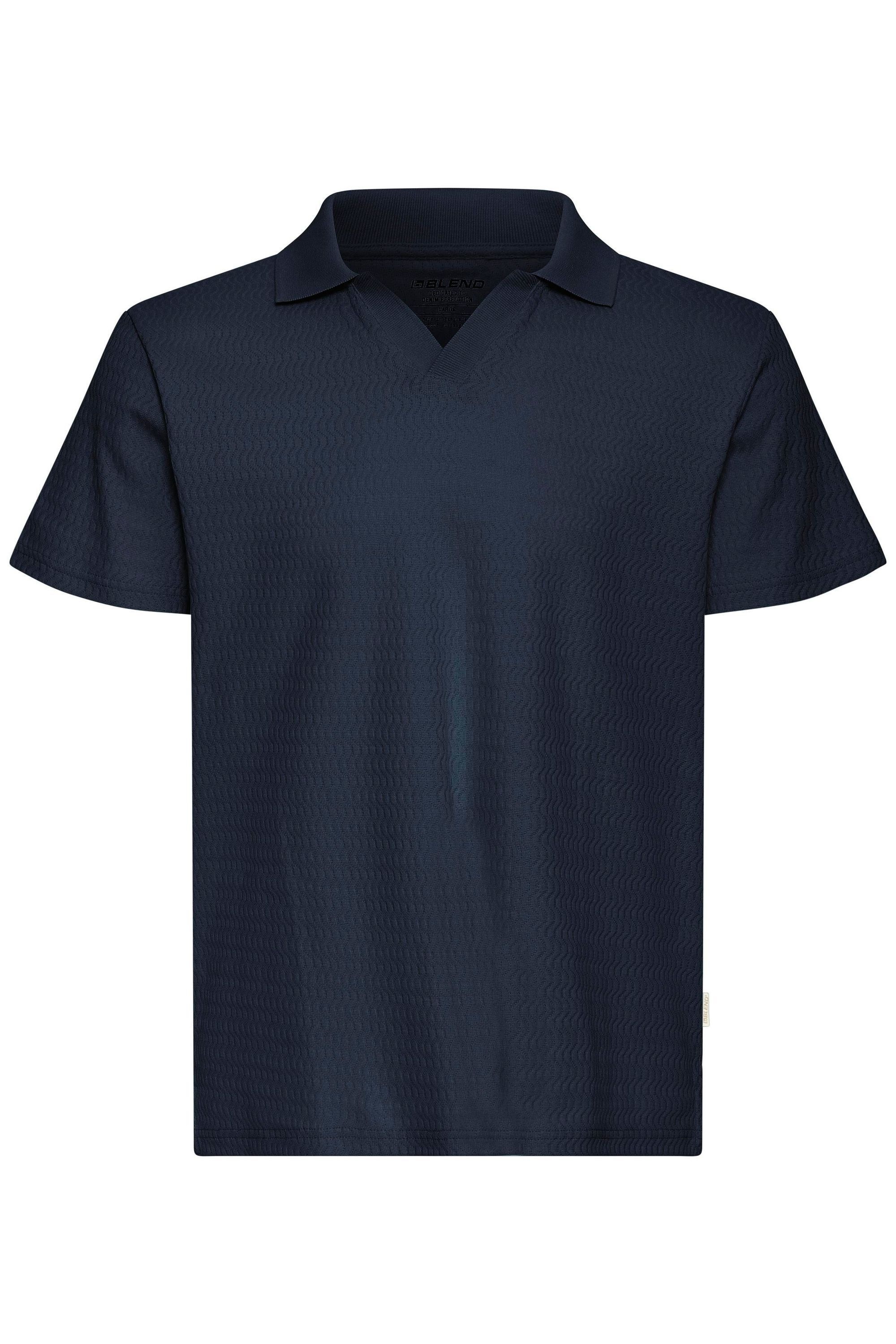 Blend Poloshirt "BHEswin" Klassisches Poloshirt mit V-Ausschnitt und Polokr günstig online kaufen