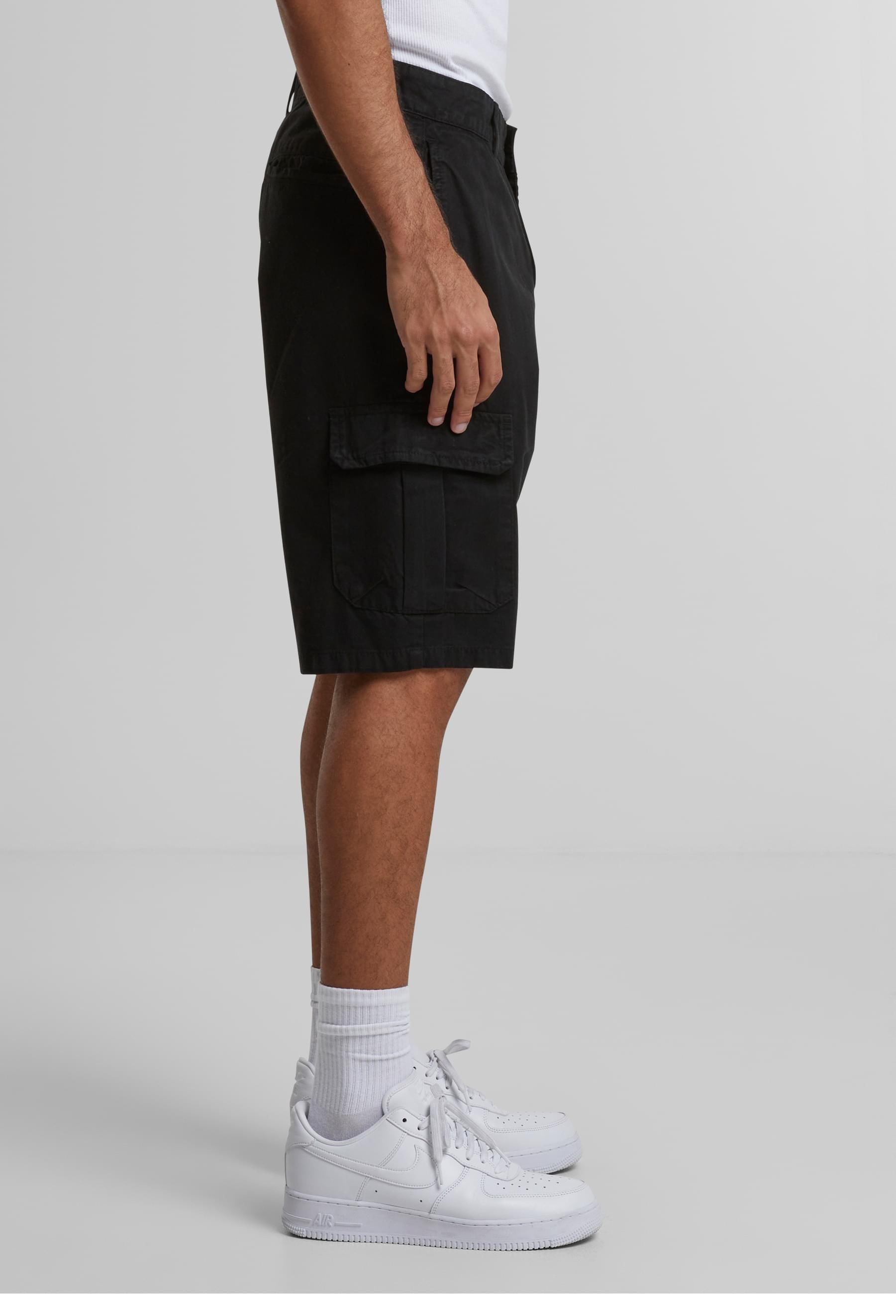 URBAN CLASSICS Stoffhose »Urban Classics Herren Big Cargo Bermuda«, (1 tlg.)