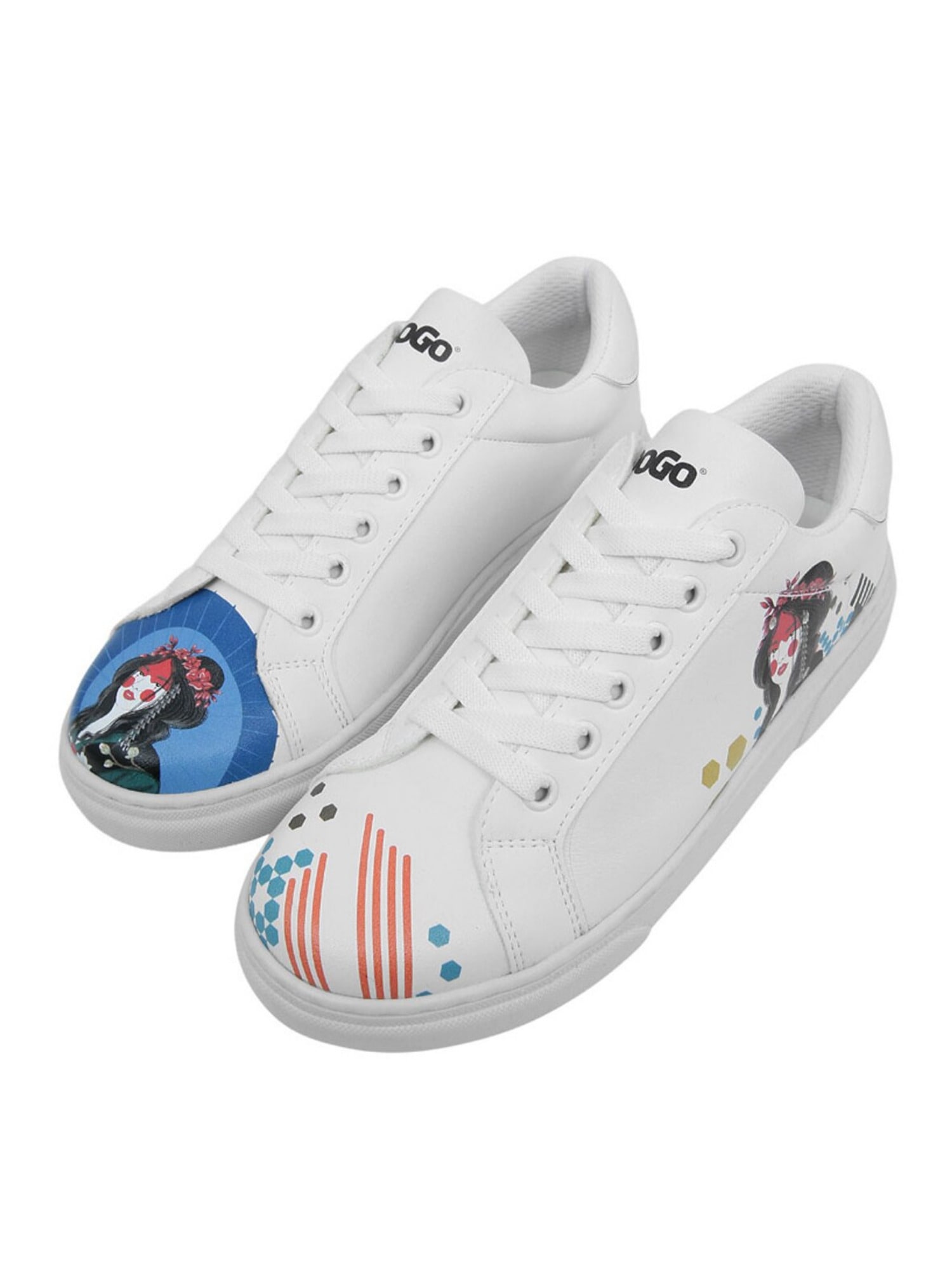 DOGO Sneaker "Ace Low-Top Sneaker You, Me And The Sea Damen Sneaker, Ace" Handgefertigt