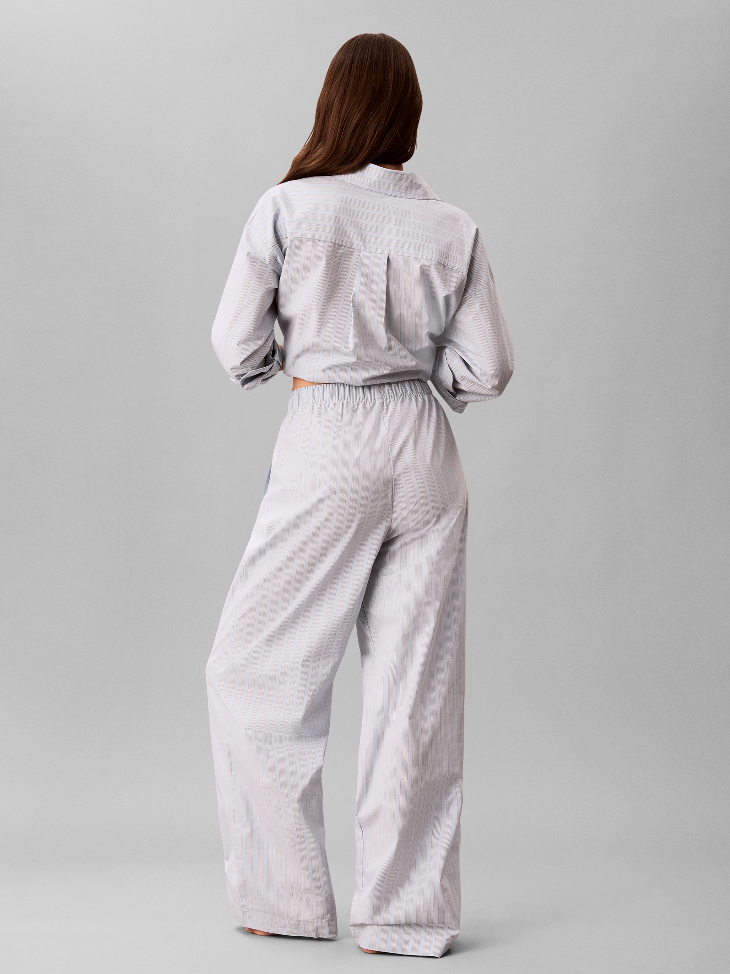Calvin Klein Underwear Pyjamahose »COVERED WB POPLIN PANT«  aus Baumwoll-Popeline