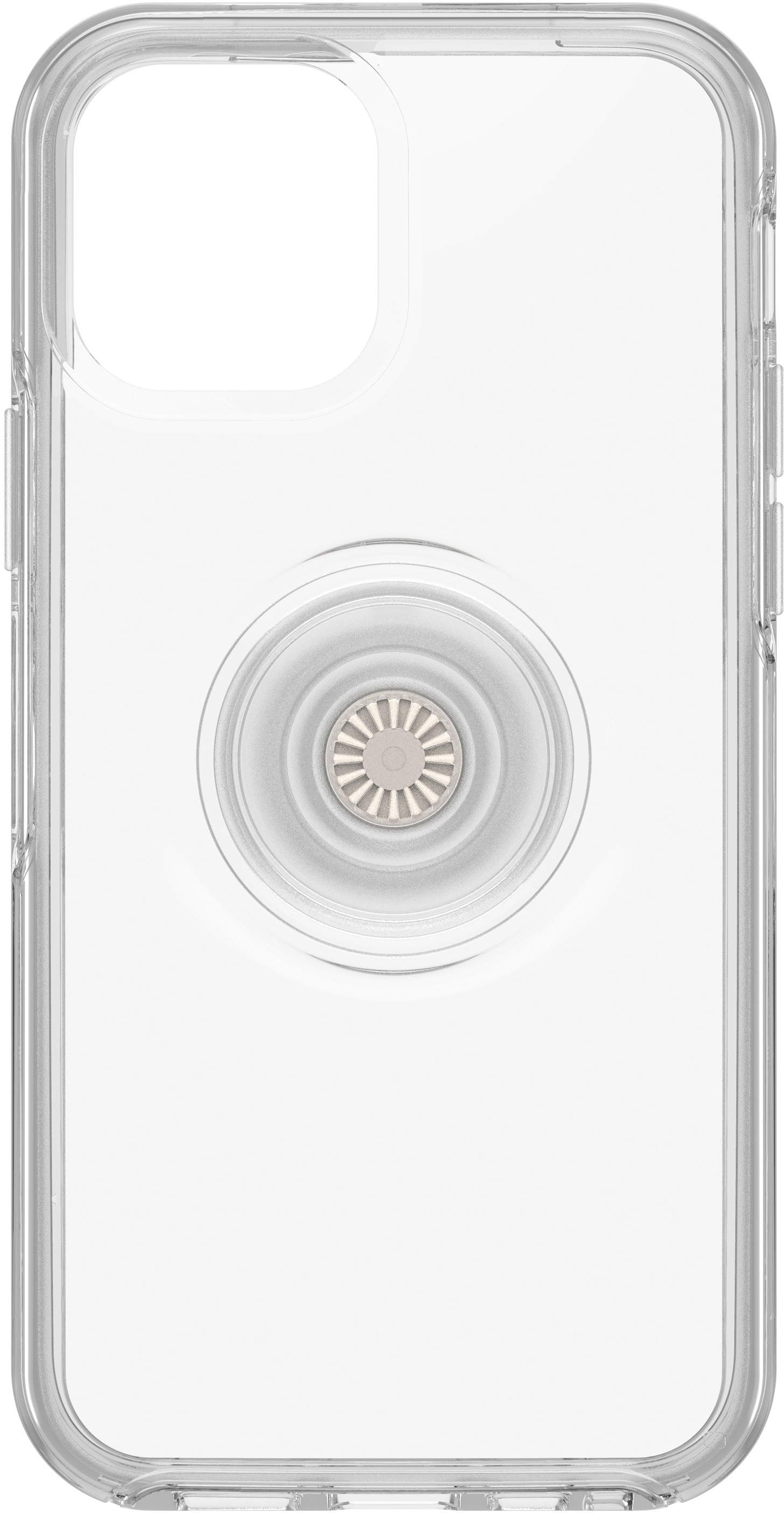 Otterbox Smartphone-Hülle »Otter+Pop Symmetry Clear iPhone 12 / iPhone 12 Pro«, iPhone 12 Pro-iPhone 12, integrierter PopGrip