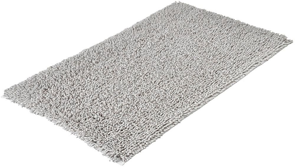 Kleine Wolke Badematte "Dana, Badvorleger, Badezimmer Teppich" Höhe 25 mm rutschhemmend beschichtet fußbodenheizungsgeeignet Badteppich, Uni Farben, quadratisch & rechteckig erhältlich