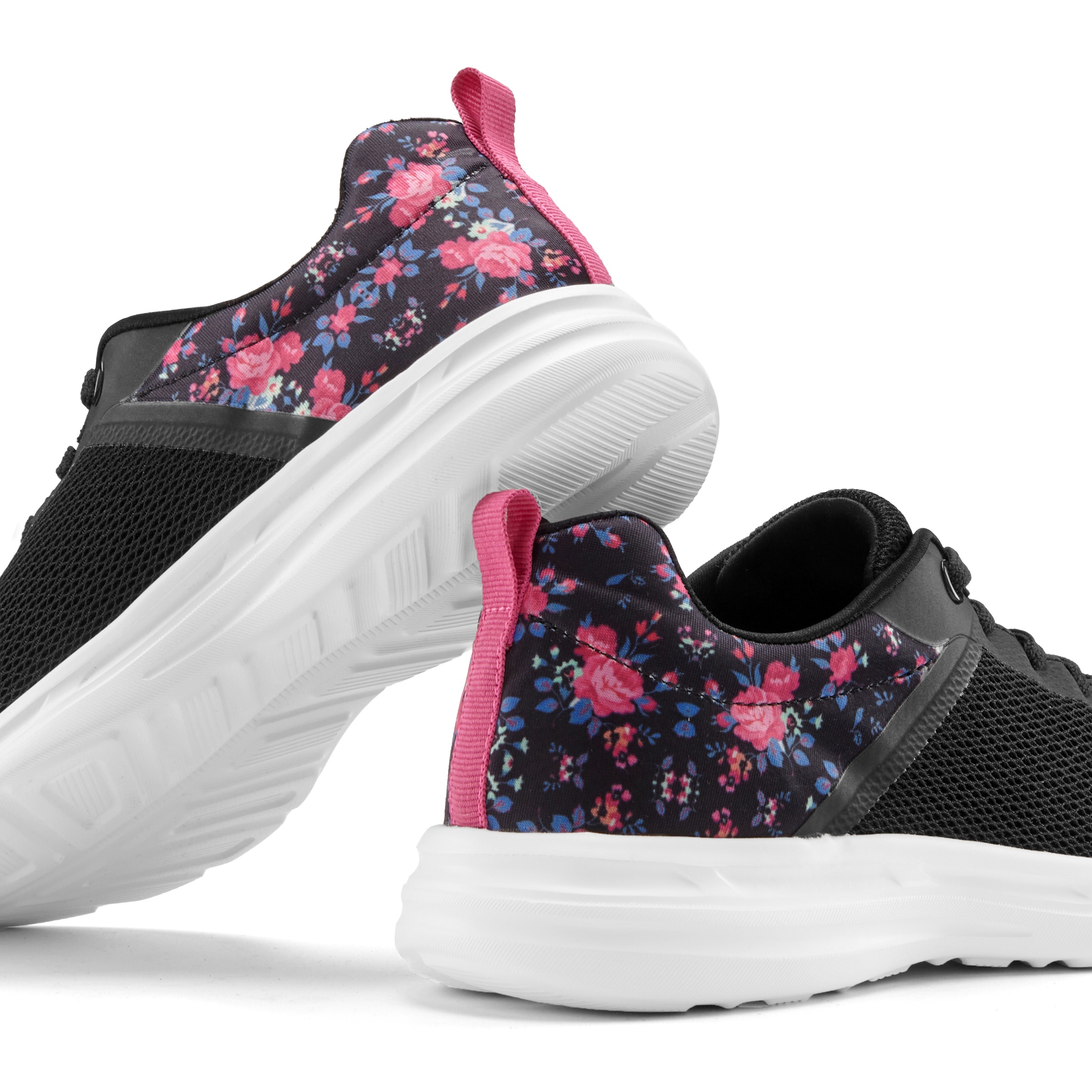 LASCANA Sneaker  Freizeitschuh, Halbschuh mit Blumen-Print VEGAN