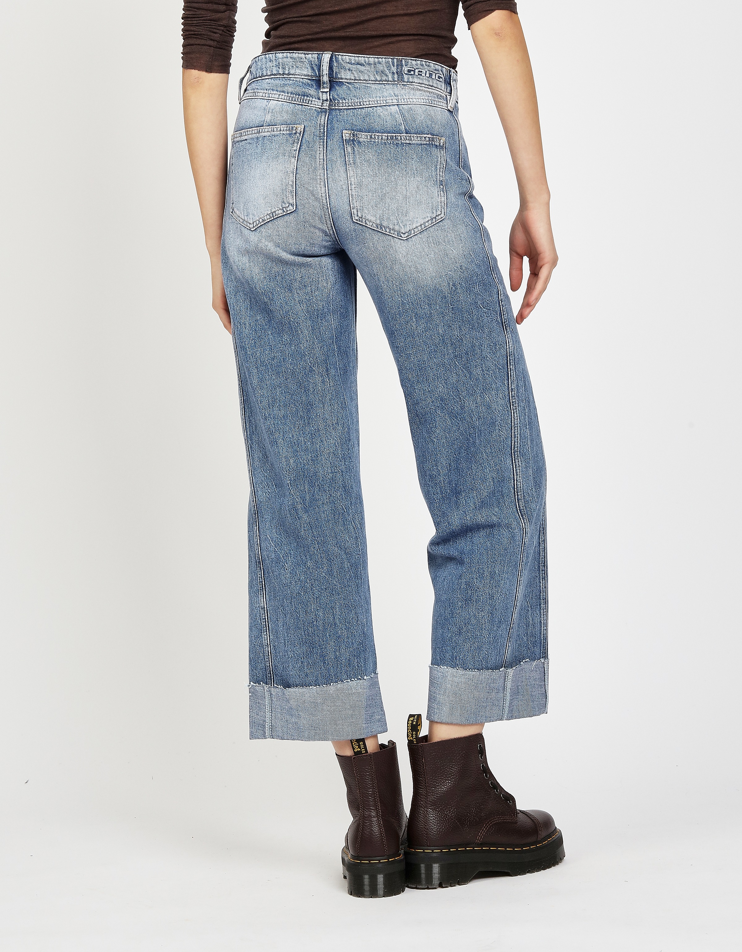 GANG Straight-Jeans "94BLAKE STRAIGHT", mit eingesetztem Seitenstreifen, Hi günstig online kaufen