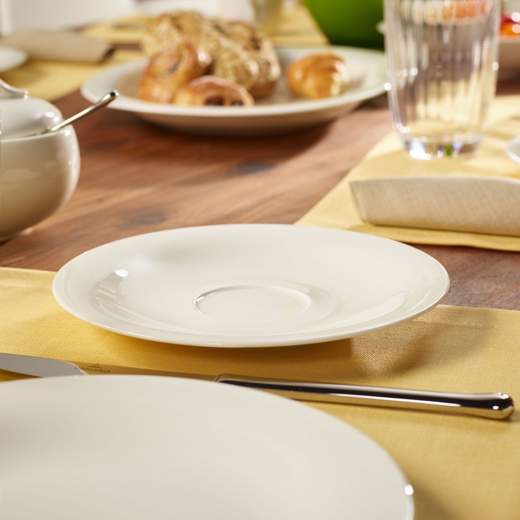 Thumbnail - Villeroy & Boch Tasse "Cappuccinotasse mit Untertasse New Cottage Basic 290 ml weiß"