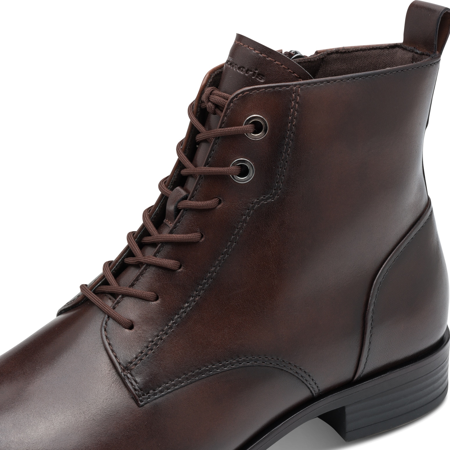 Tamaris Schnürstiefelette, Blockabsatz, Schnürboots, Businessschuh mit Touch it-Ausstattung