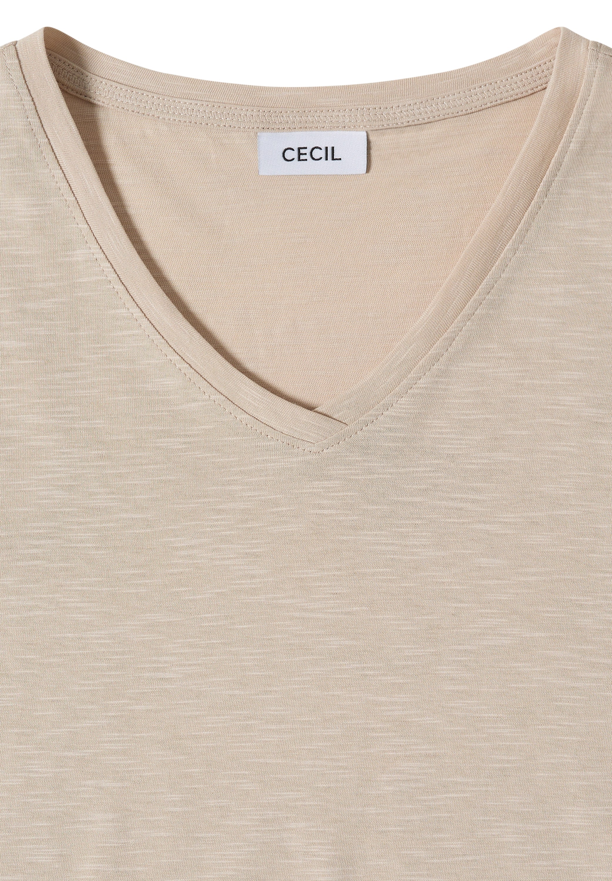Cecil T-Shirt mit Flammgarn