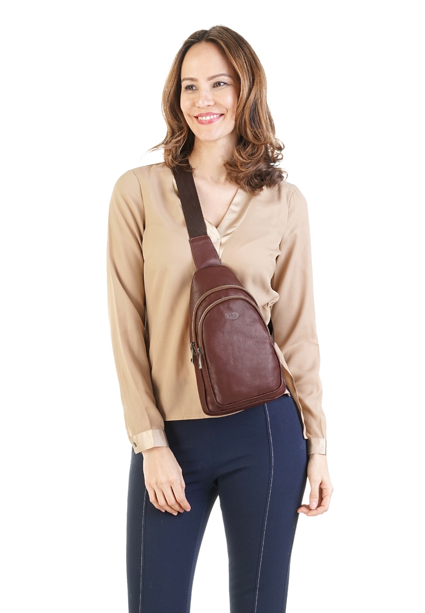 Piké Umhängetasche, echt Leder, Made in Italy günstig online kaufen