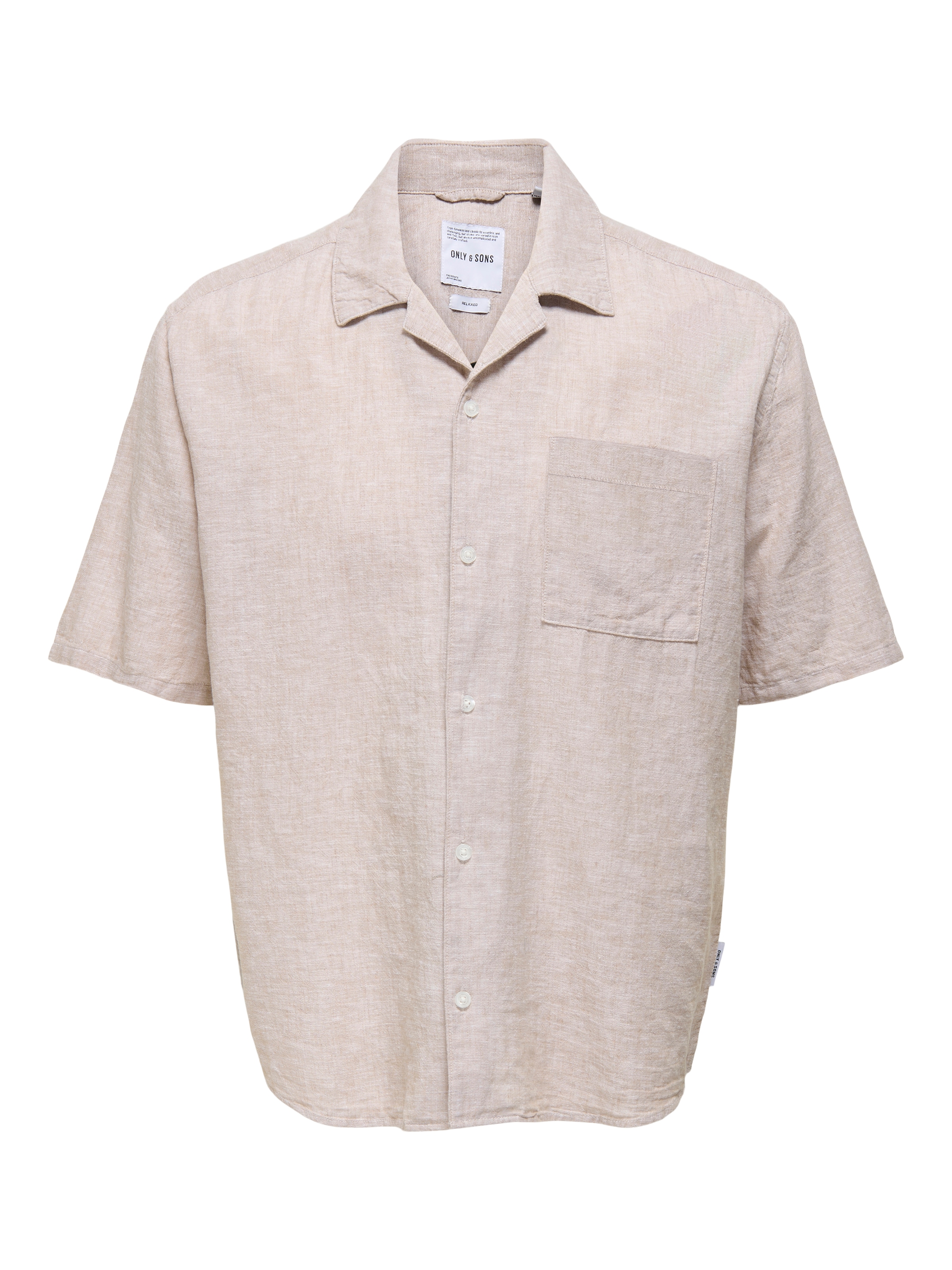 ONLY & SONS Kurzarmhemd »ONSCAIDEN LIFE RELAX SS RESORT 1PKT SHIR«